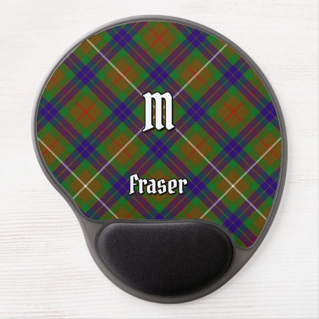 Clan Fraser Hunting Tartan Gel Mouse Pad (Front)