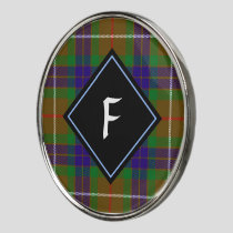 Clan Fraser Hunting Tartan Golf Ball Marker