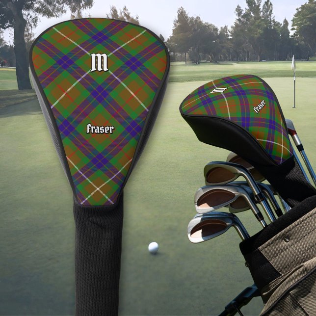 Clan Fraser Hunting Tartan Golf Head Cover (Creator Uploaded)