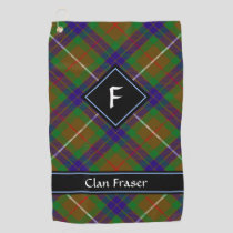 Clan Fraser Hunting Tartan Golf Towel