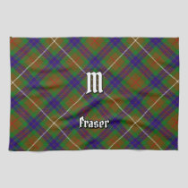 Clan Fraser Hunting Tartan Kitchen Towel