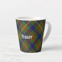 Clan Fraser Hunting Tartan Latte Mug