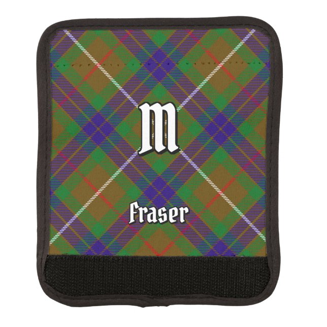 Clan Fraser Hunting Tartan Luggage Handle Wrap (Front)