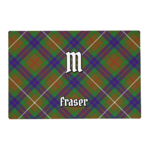 Clan Fraser Hunting Tartan Placemat