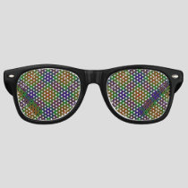 Clan Fraser Hunting Tartan Retro Sunglasses