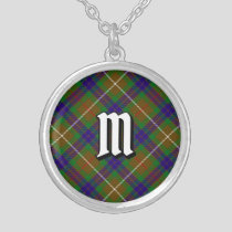 Clan Fraser Hunting Tartan Silver Plated Necklace