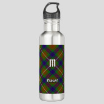 Clan Fraser Hunting Tartan Stainless Steel Water Bottle