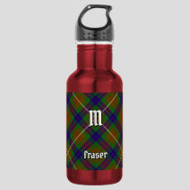 Clan Fraser Hunting Tartan Stainless Steel Water Bottle