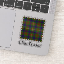Clan Fraser Hunting Tartan Sticker