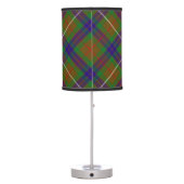 Clan Fraser Hunting Tartan Table Lamp (Back)