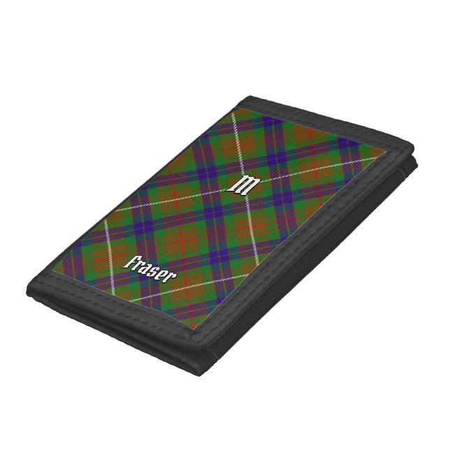 Clan Fraser Hunting Tartan Trifold Wallet (Bottom)