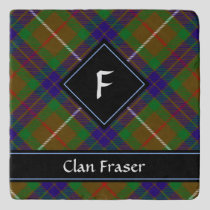 Clan Fraser Hunting Tartan Trivet