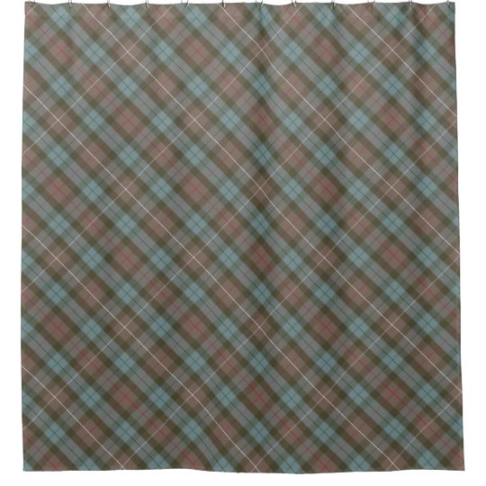 Mackinnon Hunting Modern Tartan Shower Curtain