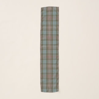 Clan Fraser Hunting Tartan Weathered Scarf