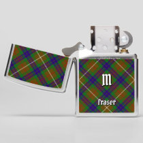 Clan Fraser Hunting Tartan Zippo Lighter