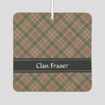 Clan Fraser Hunting Weathered Tartan Air Freshener