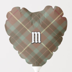 Clan Fraser Hunting Weathered Tartan Balloon