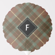 Clan Fraser Hunting Weathered Tartan Balloon