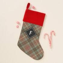 Clan Fraser Hunting Weathered Tartan Christmas Stocking