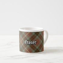 Clan Fraser Hunting Weathered Tartan Espresso Cup