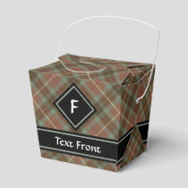 Clan Fraser Hunting Weathered Tartan Favor Box