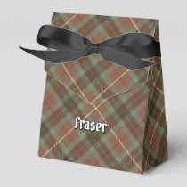 Clan Fraser Hunting Weathered Tartan Favor Box