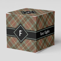 Clan Fraser Hunting Weathered Tartan Favor Box