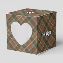 Clan Fraser Hunting Weathered Tartan Favor Box