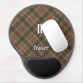 Clan Fraser Hunting Weathered Tartan Gel Mouse Pad (Left Side)