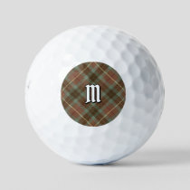 Clan Fraser Hunting Weathered Tartan Golf Balls