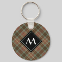 Clan Fraser Hunting Weathered Tartan Keychain