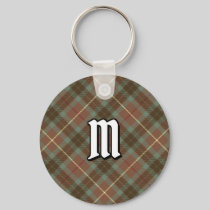 Clan Fraser Hunting Weathered Tartan Keychain