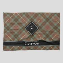 Clan Fraser Hunting Weathered Tartan Kitchen Towel