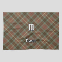 Clan Fraser Hunting Weathered Tartan Kitchen Towel