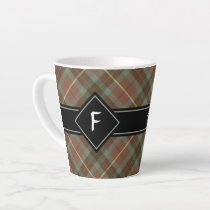 Clan Fraser Hunting Weathered Tartan Latte Mug