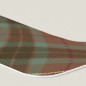 Clan Fraser Hunting Weathered Tartan License Plate Frame (Detail)