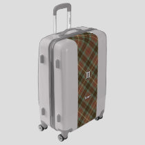 Clan Fraser Hunting Weathered Tartan Luggage