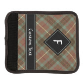 Clan Fraser Hunting Weathered Tartan Luggage Handle Wrap (Front)
