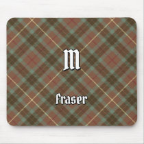 Clan Fraser Hunting Weathered Tartan Mouse Pad