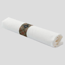 Clan Fraser Hunting Weathered Tartan Napkin Bands