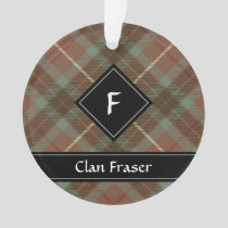 Clan Fraser Hunting Weathered Tartan Ornament