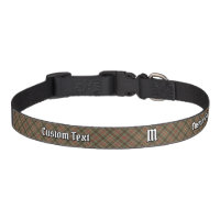 Clan Fraser Hunting Weathered Tartan Pet Collar