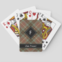 Clan Fraser Hunting Weathered Tartan Playing Cards