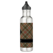 Clan Fraser Hunting Weathered Tartan Stainless Steel Water Bottle (Right)