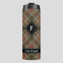 Clan Fraser Hunting Weathered Tartan Thermal Tumbler