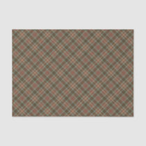 Clan Fraser Hunting Weathered Tartan Tissue Paper