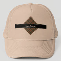 Clan Fraser Hunting Weathered Tartan Trucker Hat