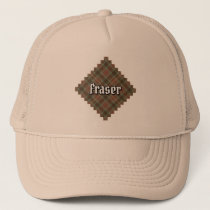 Clan Fraser Hunting Weathered Tartan Trucker Hat