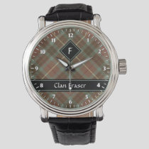 Clan Fraser Hunting Weathered Tartan Watch