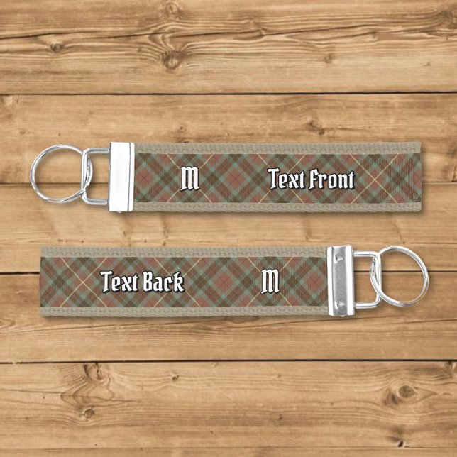 Clan Fraser Hunting Weathered Tartan Wrist Keychain (Creator Uploaded)